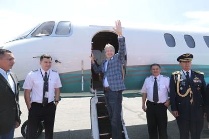 Viajes. El presidente Lasso ha tenido varias cirugías en el país  y en el extranjero.