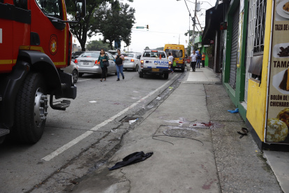 En este sitio fue baleado el estudiante en Sauces