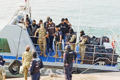 Santa Elena. La acción de las autoridades logró capturar la droga