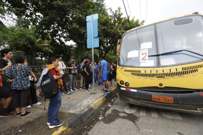 Sauces. En este sitio recibió el disparo el estudiante de la Espol.