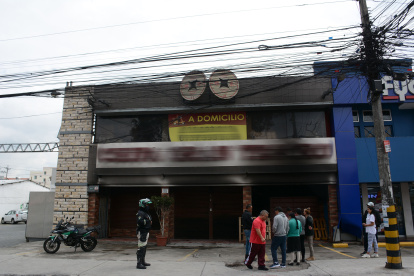 Hecho. El local quedó inoperativo tras el accidente vehicular.