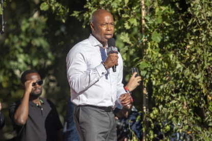 El alcalde de Nueva York, Eric Adams, en una fotografía de archivo.
