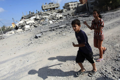 Imagen referencial. Niños afganos.