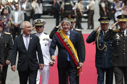 El mandatario viajó a los Estados Unidos luego del Informe a la Nación del 24 de mayo en el sur de Quito.