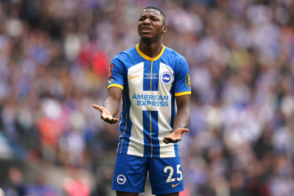 Moisés Caicedo podría haber disputado su último encuentro con el Brighton.