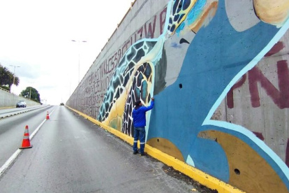 El Municipio busca restaurar la infraestructura con murales de artistas.