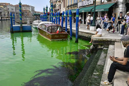 El estado del agua no es tóxico para los humanos.