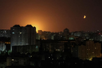 El ataque comenzó a ser lanzado durante la madrugada.