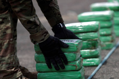 Foto referencial. Incautación de cocaina.