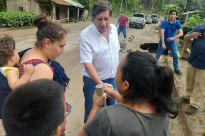 Luego de asumir el ministerio, César Rohon realizó recorridos en diferentes sectores del país.