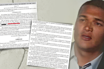 El llamado Hombre del maletín está en una cárcel de Colombia. Dice ser víctima de un proceso político