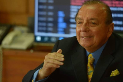 Álvaro Noboa en una foto de archivo del 2016.