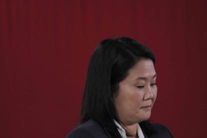 La líder fujimorista, que ya ha estado en prisión preventiva en dos ocasiones, está acusada de lavado de activos,