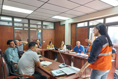 Mesa técnica de la Secretaría de Riesgo para articular acciones sobre el fenómeno de el Niño