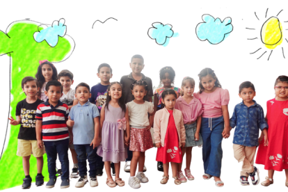 Un grupo de niños llenaron las instalaciones de EXPRESO de sus sueños y deseos para un Ecuador donde los niños puedan crecer sin miedo y jugar tranquilos con sus amigos y familiares.