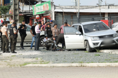 El occiso se trasladada en un auto al momento del suceso.