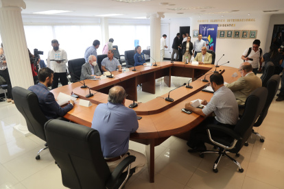 El Comité Organizador solo pudo reunirse una vez el martes 30 de mayo.