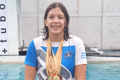 La última cosecha de medallas de Luciana Piechestein fue en Cuenca.
