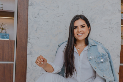 Kerly Armijos, desde pequeña sintió afinidad por las manualidades y el arte.