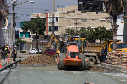 Desde el 22 de mayo pasado el Cabildo inició un programa de mejoramiento vial en diferentes sectores de la ciudad.