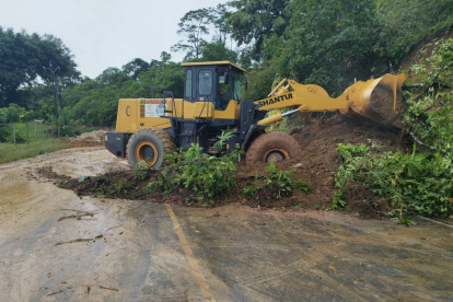 Movilidad. El personal de la prefectura realizó la limpieza.