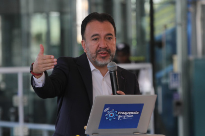 Pabel Muñoz, alcalde de Quito, brindó su tercer informe semanal