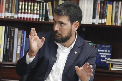 El empresario Jan Topic, quien ha anunciado su plan de llegar a Carondelet.