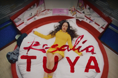 La portada del nuevo single de Rosalía "Tuya" ha sido publicada por la artista en redes sociales.