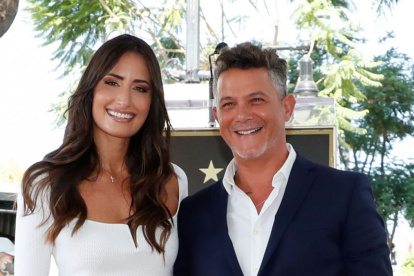 Alejandro Sanz y Rachel Valdés en sus tiempos felices.