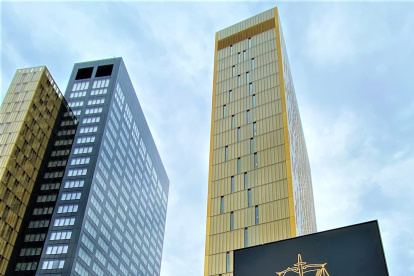 El Palacio de la Corte de Justicia de la Unión Europea (CJUE) en Luxemburgo.