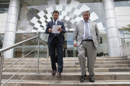 Los abogados Encalada y García esperan una pronta resolución de la Corte Constitucional.