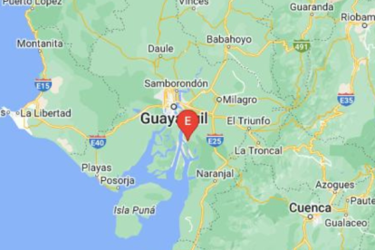 El segundo sismo se registró en el cantón Durán, provincia del Guayas.