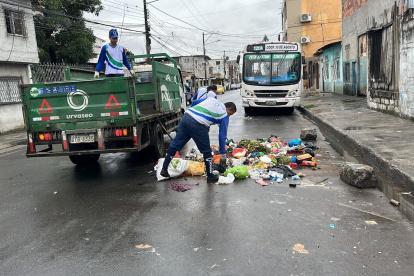 Efecto. Un reciente trabajo de limpieza en el suroeste de la ciudad.