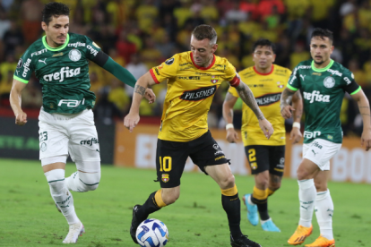 En el grupo C de la Copa Libertadores, Barcelona ocupa el tercer puesto con 5 puntos.