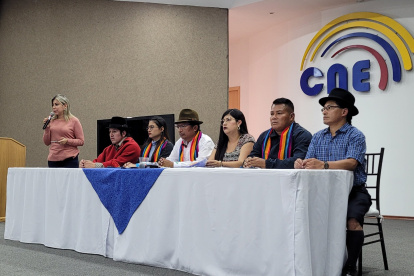 En Pachakutik aún se disputa la coordinación nacional.