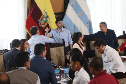 En la sesión. Se aprobó incluir que haya profesionales en salud mental para atender las emergencias.