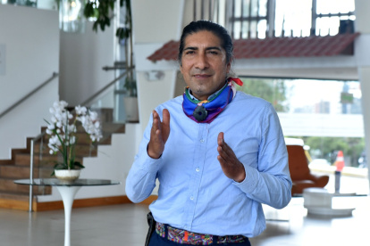 Precandidato. Yaku Pérez, de 52 años, es abogado y ambientalista. Ha sido líder indígena.