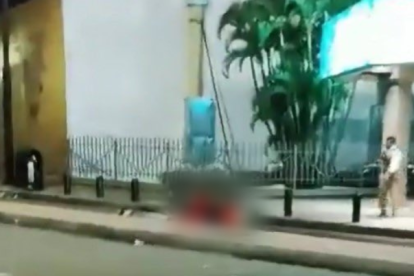 El hecho ocurrió pasadas las 18:30 del jueves 8 de junio.