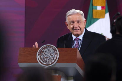 El presidente de México Andrés Manuel López Obrador
