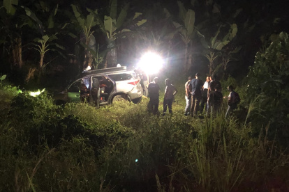 Hallazgo. Así quedó el vehículo en el que colombianos y venezolanos fueron baleados en vía La Julia-Caracol.