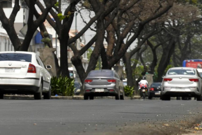 Escenario. Un reciente trabajo de mantenimiento vial se dio en la avenida Carlos Luis Plaza Dañín.