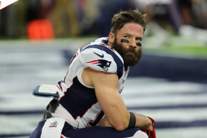 Julian, en los Patriots, era el compañero de fórmula de Tom Brady.