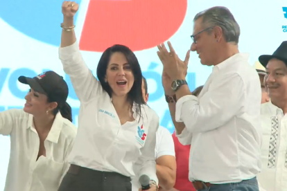 La exasambleísta Luisa González fue escogida como carta del correísmo para la Presidencia del Ecuador.