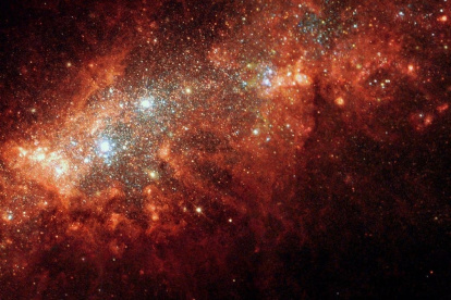 Los investigadores descubrieron que el chorro del GRB 221009A presentaba un núcleo estrecho "con alas anchas e inclinadas"