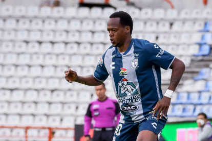 El atacante ecuatoriano, Romario Ibarra, llegó al Pachuca en 2019.