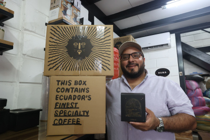 Emprendedor. Mario Idrovo inició su emprendimiento cuatro años atrás.