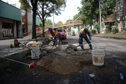 Paralización. Existen proyectos que se quedaron detenidos por la falta de material