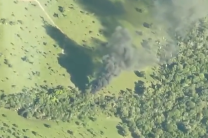 Según autoridades, la nave tampoco tenía una identificación.