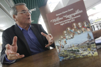 Autor. Gustavo Cáceres habla sobre su último trabajo de historia.