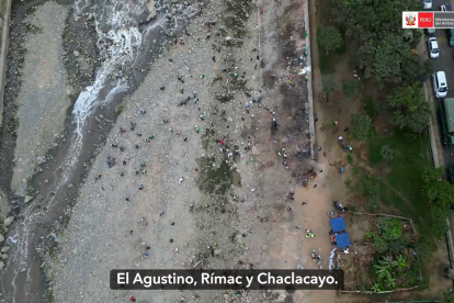 Por otro lado, se realizan grandes mingas de limpieza para descontaminar los suelos.